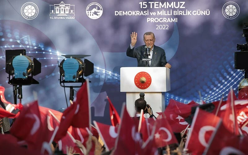 Cumhurbaşkanı Erdoğan'dan 15 Temmuz mesajı: Milletimiz destan yazdı, sinsi oyun yerle yeksan oldu