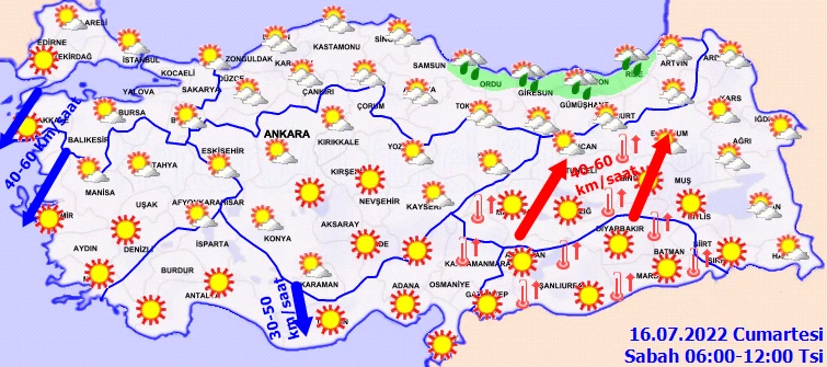 Şapkasız, susuz sokağa çıkmayın! Meteoroloji'den son dakika uyarısı geldi: Sıcaklıklar kavuracak (16 Temmuz hava durumu)