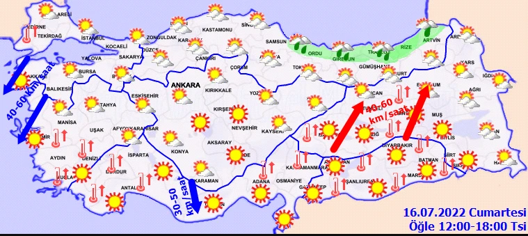 Şapkasız, susuz sokağa çıkmayın! Meteoroloji'den son dakika uyarısı geldi: Sıcaklıklar kavuracak (16 Temmuz hava durumu)