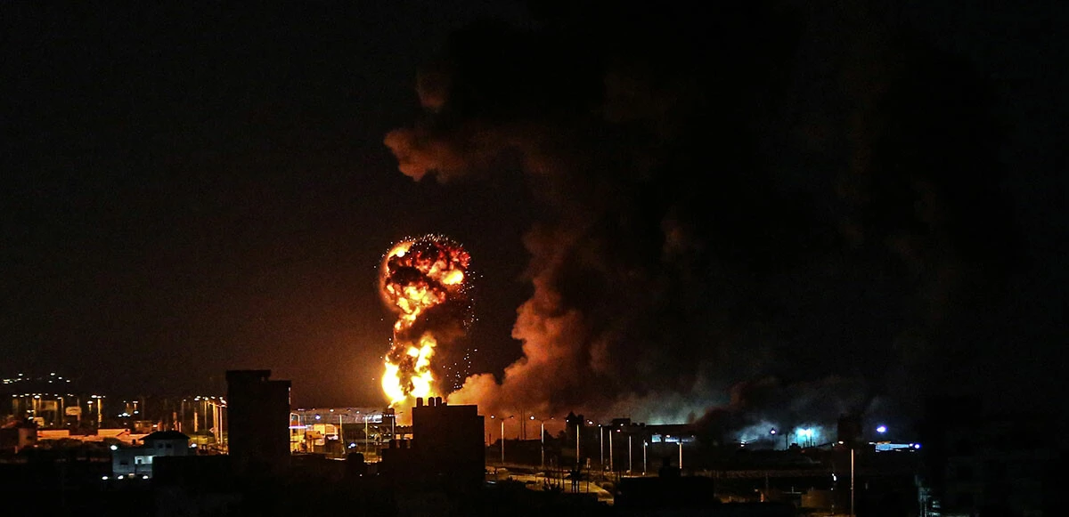 İsrail, Gazze’yi vurdu