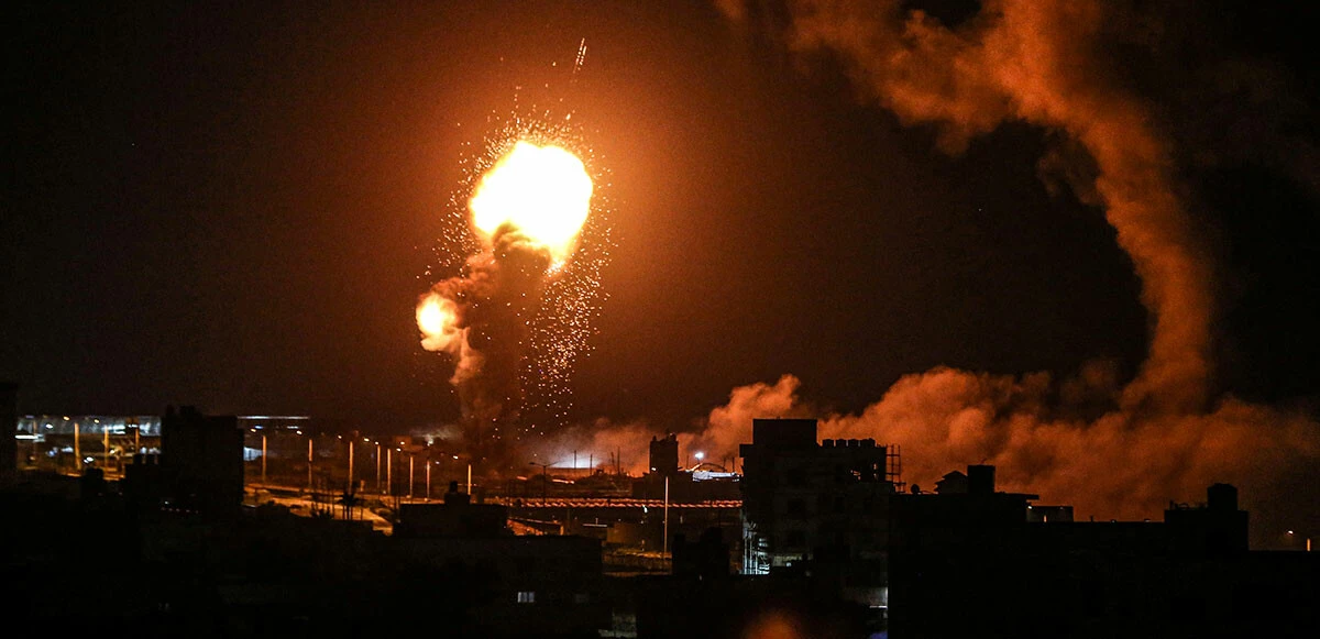 İsrail, Gazze’yi vurdu