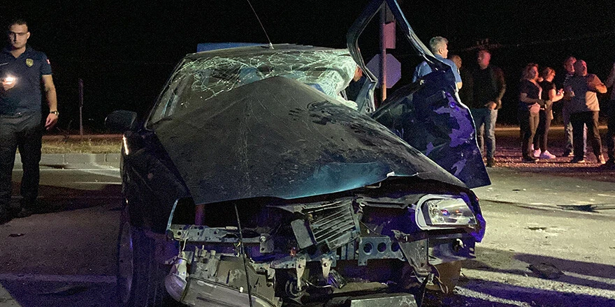 trafik kazası Sivas’ta <a href=