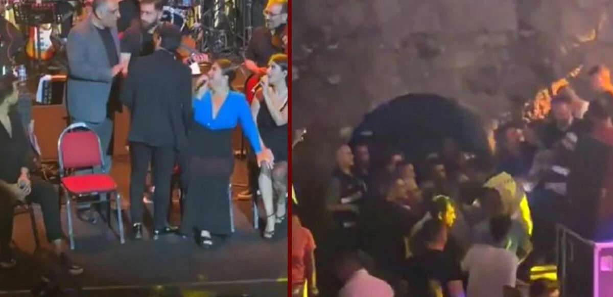 Sibel Can konserinde olay: Belediye Başkanı ile korumalar birbirine girdi! 5 bin kişiyi bırakıp sahneyi terk etti