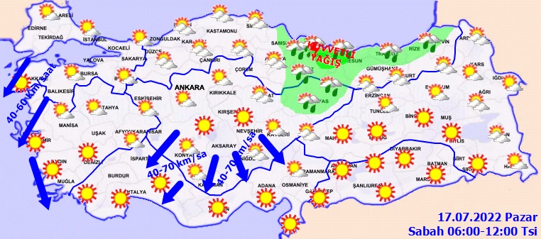 Meteoroloji'den Karadeniz'e kuvvetli yağış uyarısı: Kıyılarda rüzgara dikkat