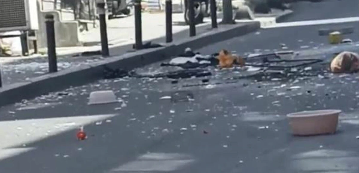 Şiddet gördüğü eşi cezaevine girince sinir krizi geçirdi, eşyaları pencereden aşağı attı