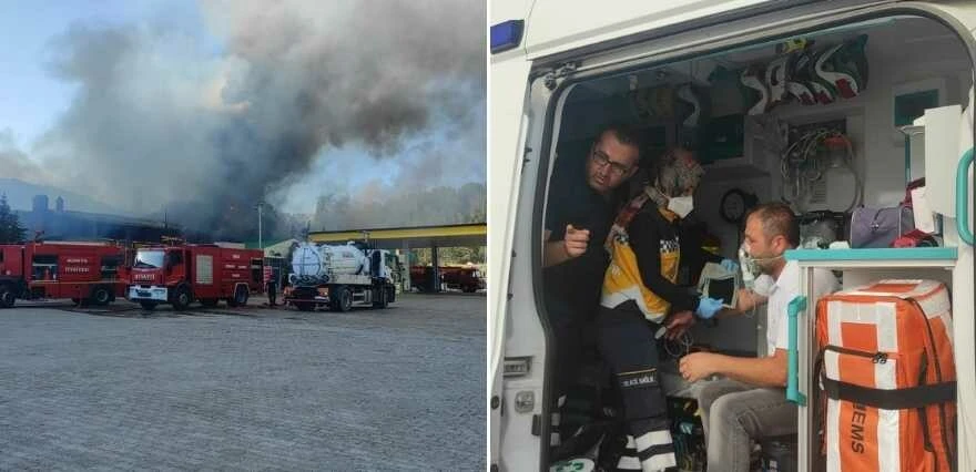 Son dakika! Konya'da dinlenme tesisinde can pazarı! Facianın eşiğinden dönüldü, yangın akaryakıt istasyonuna sıçramadan söndürüldü