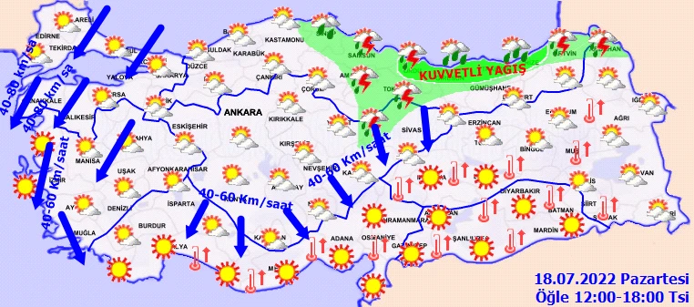 Meteoroloji ve AFAD uyardı: Fırtına ile yağmur fena bastıracak! Çatı ve ağaç altlarından kaçın