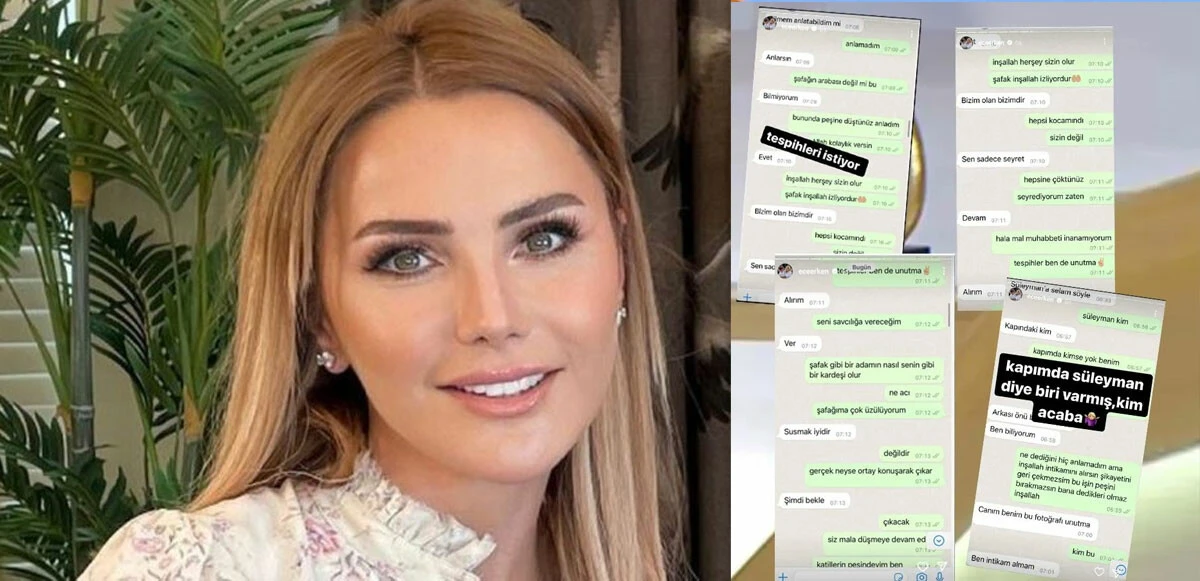 Ece Erken ifşa etti: Celal Mahmutyazıcıoğlu’nun tehdit mesajları ortaya çıktı! Sen bu kadar adamcıksın