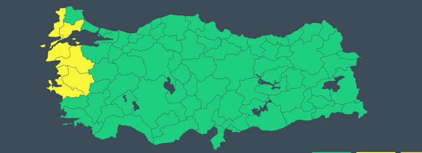 Şiddetli rüzgar uçuracak! Meteoroloji'den 6 ile sarı kodlu uyarı: Çatı ve ağaçlara dikkat (19 Temmuz hava durumu)