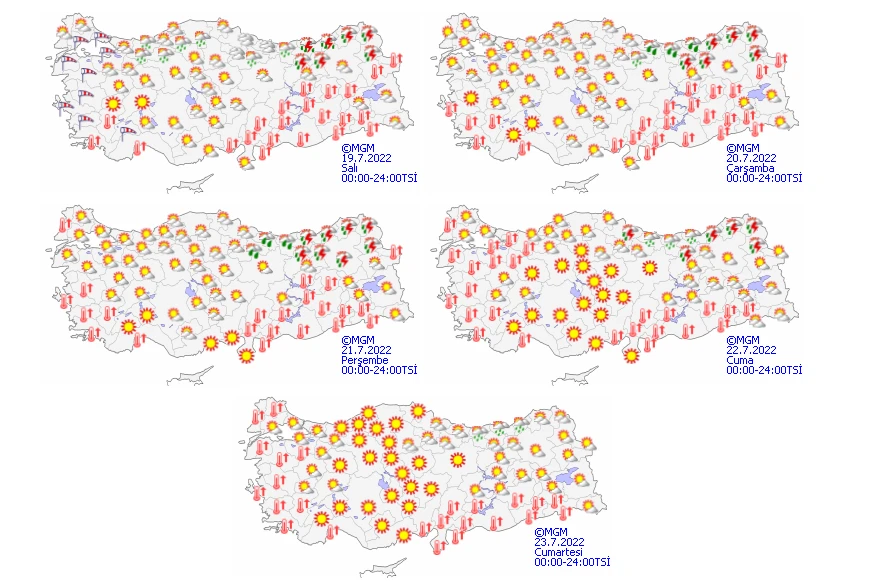 Şiddetli rüzgar uçuracak! Meteoroloji'den 6 ile sarı kodlu uyarı: Çatı ve ağaçlara dikkat (19 Temmuz hava durumu)