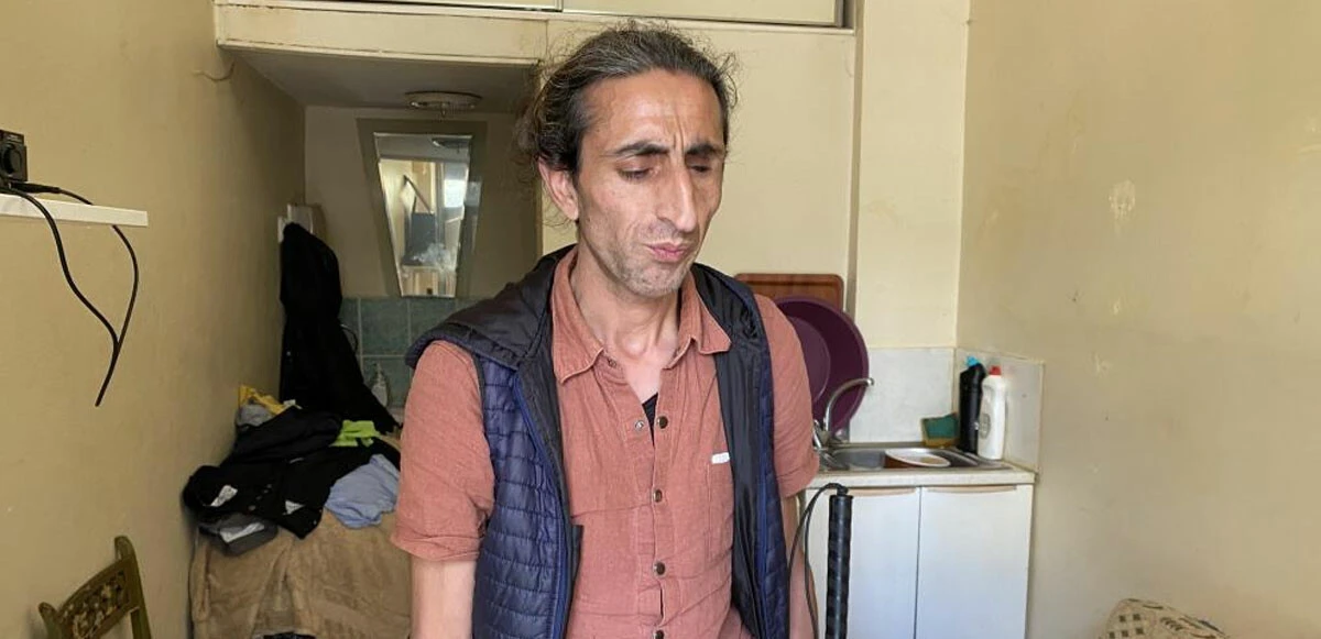 Görme engelli vatandaşı tekme tokat dövdü serbest kaldı