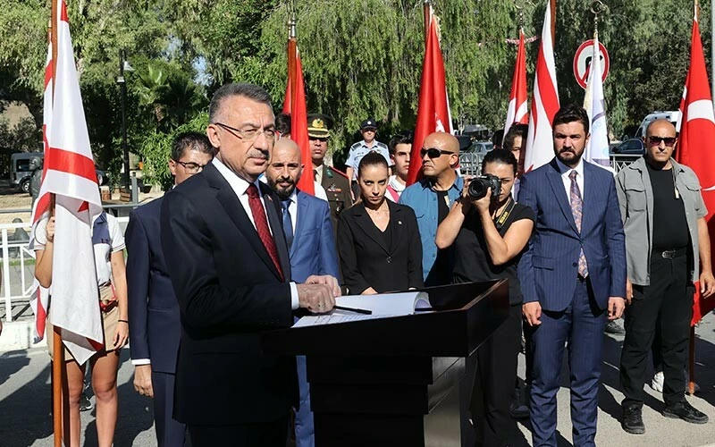 Fuat Oktay Kıbrıs Harekatı'nın yıl dönümünde duyurdu: Abdülhamid Han sondaj için Akdeniz'e iniyor