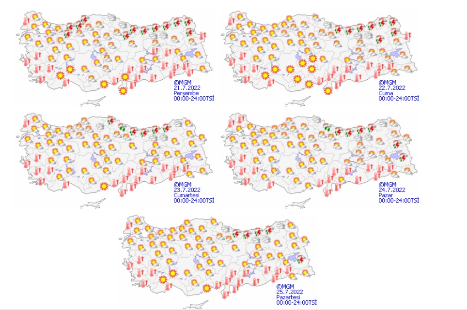 Meteoroloji ve uzmanlardan uyarılar peş peşe geliyor! Kavurucu sıcaklar bayıltacak (21 Temmuz hava durumu raporu)