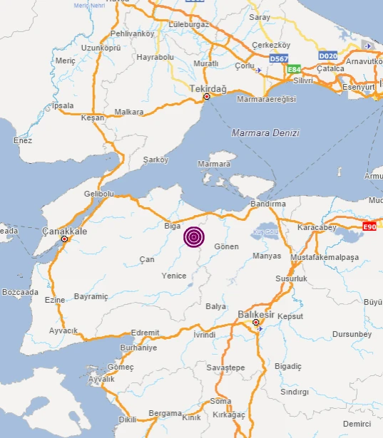 Son dakika! Balıkesir'de 4.6 büyüklüğünde deprem: İstanbul'da da hissedildi