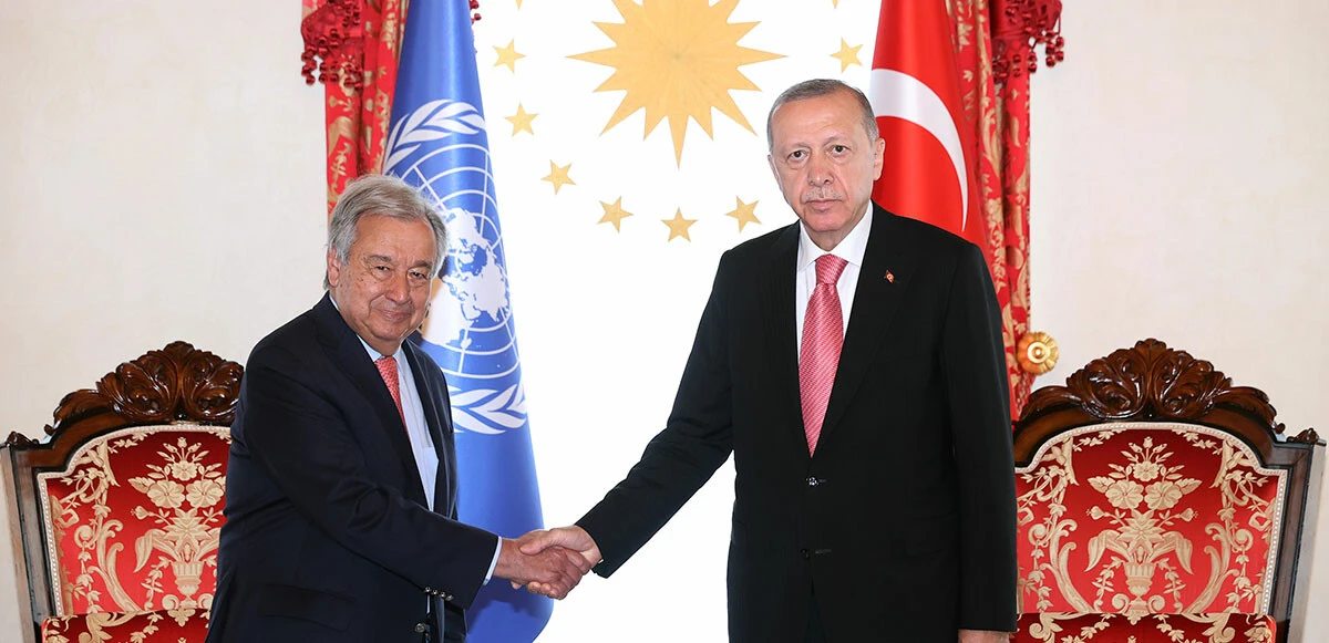 Tahıl krizi İstanbul'da çözüldü! BM Genel Sekreteri Guterres: Erdoğan'ın ısrarı sayesinde oldu