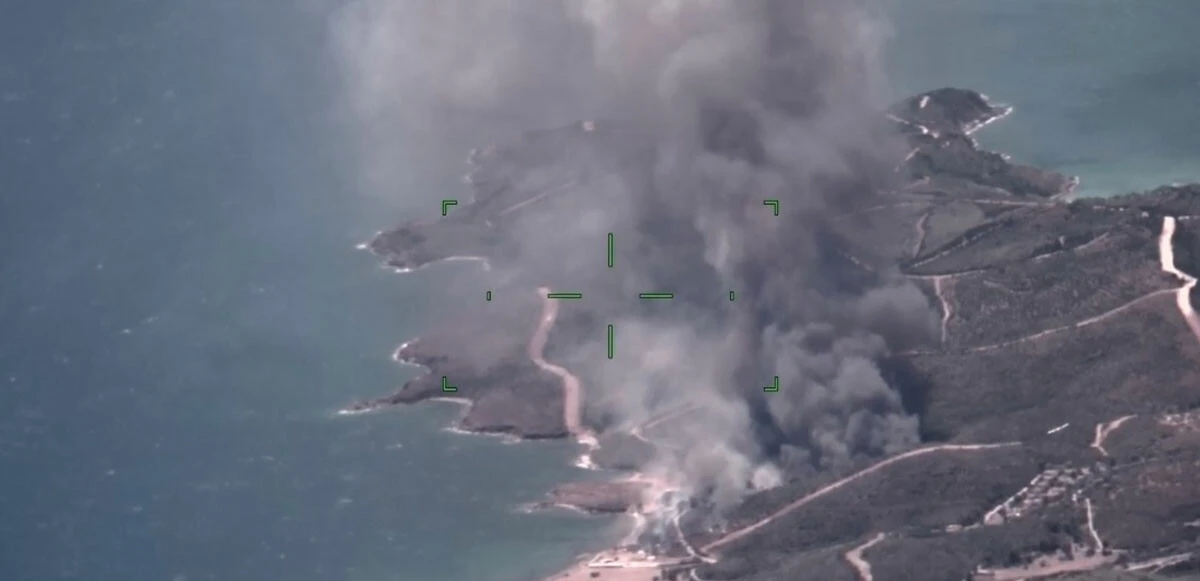 İzmir Seferihisar’da orman yangını! Havadan ve karadan müdahale sürüyor