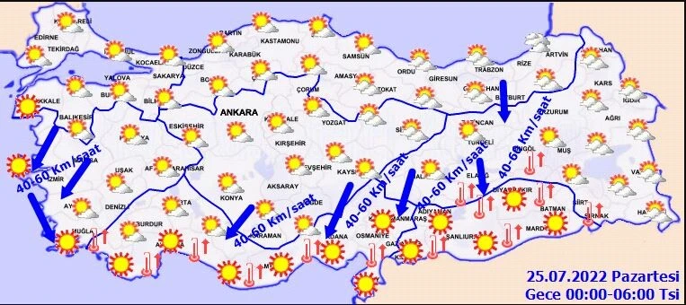 Meteoroloji hava tahmin raporu korkuttu! Kavurucu sıcaklar geliyor; termometreler 40 derece yaklaşıyor