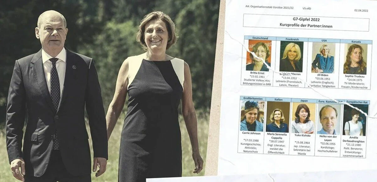 Komşuları buldu! Almanya Başbakanı Olaf Scholz'un çöpünden G7 zirvesinin gizli belgeleri çıktı!