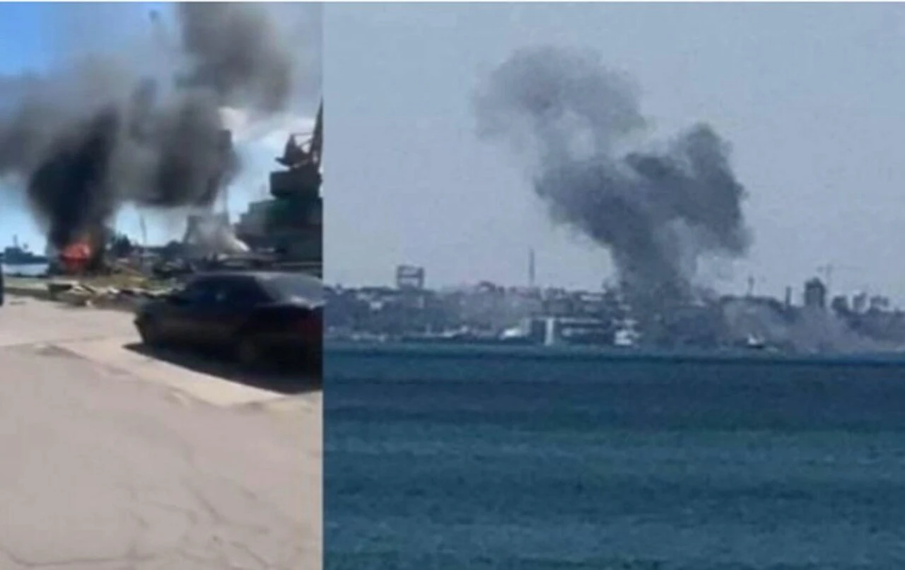 Rusya liman saldırısını üstlendi: Askeri altyapıyı vurduk