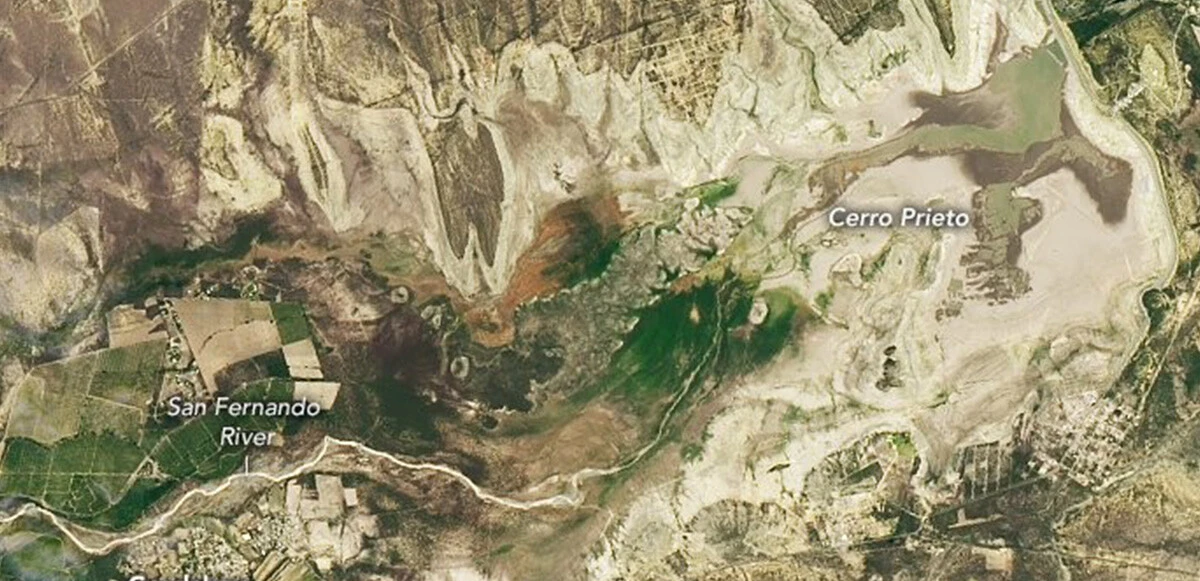 NASA, Meksika'daki krizi uzaydan fotoğrafladı