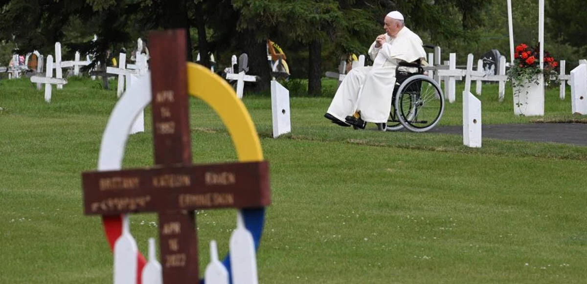 Papa Francis, Kanada'da yerlilerden özür diledi: Alçakgönüllülükle af diliyorum
