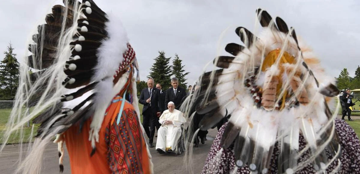 Papa Francis, Kanada'da yerlilerden özür diledi: Alçakgönüllülükle af diliyorum