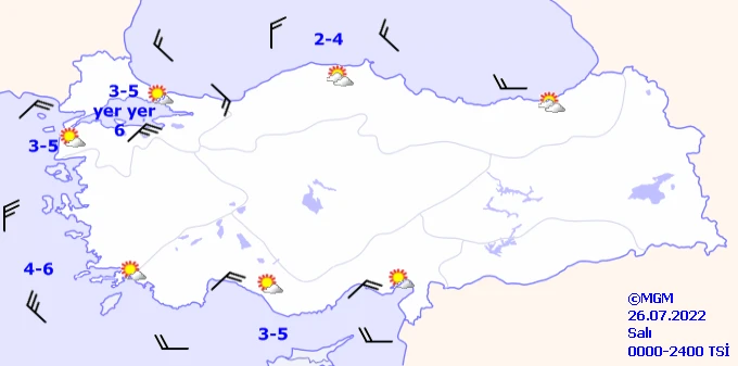 Meteoroloji'den son hava durumu raporu! Karadeniz’e sağanak, Ege’ye kuvvetli rüzgar uyarısı…