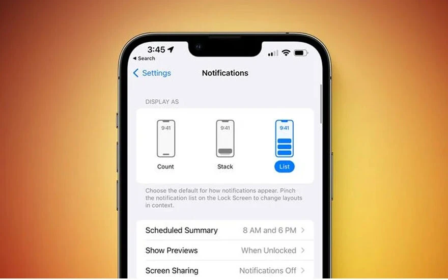 Apple, iPhone'lar için iOS 16 beta 4 güncellemesini yayınladı