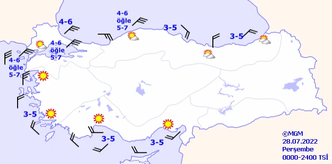 Meteoroloji'den iki bölgeye kritik uyarı: Sıcak bunaltacak, rüzgar sert esecek