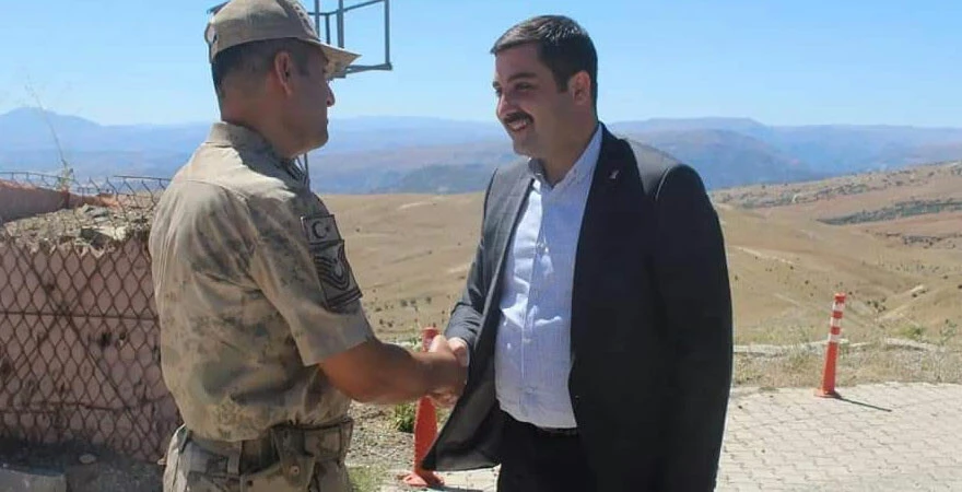 AK Parti Tunceli İl Başkanı Özaydın’ın jandarma karakol ziyaretine Valilik işlem başlattı