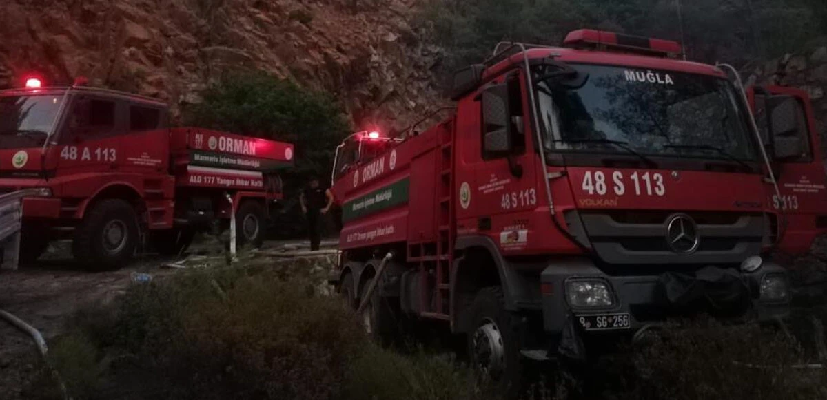 Son dakika! Marmaris’teki orman yangını kontrol altına alındı