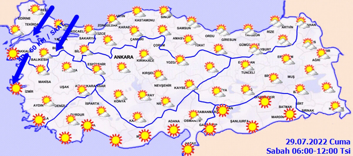 Meteoroloji'den kritik uyarı: Kuvvetli geliyor, tedbirli olun