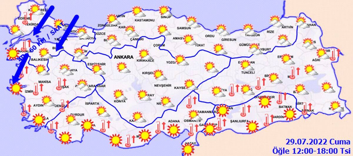 Meteoroloji'den kritik uyarı: Kuvvetli geliyor, tedbirli olun