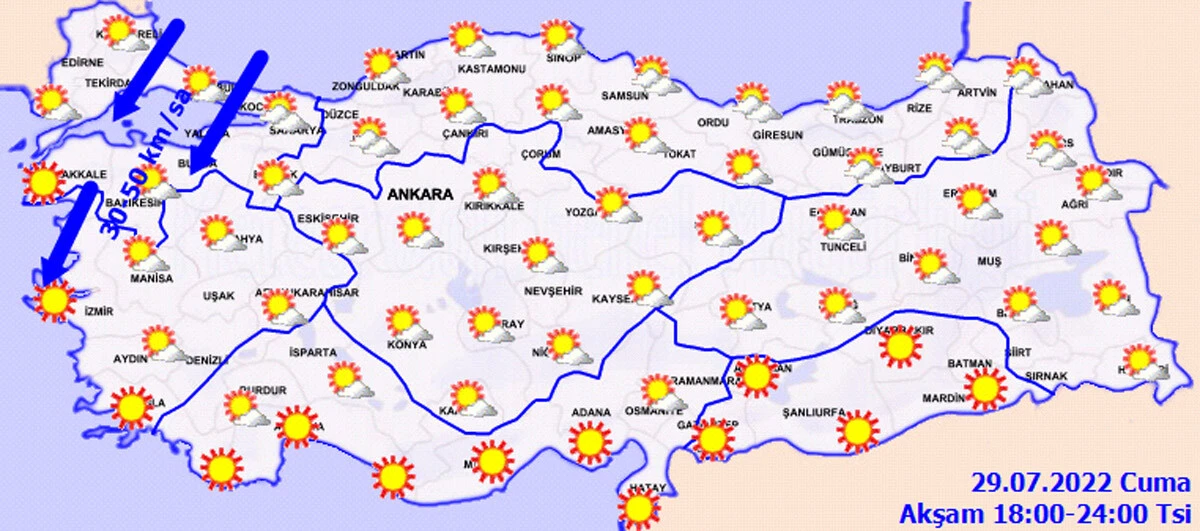 Meteoroloji'den kritik uyarı: Kuvvetli geliyor, tedbirli olun