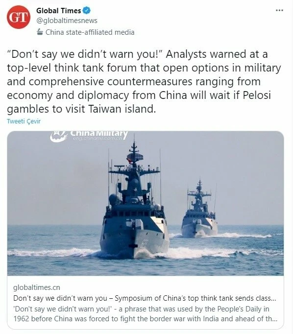 Çin ile ABD arasında savaş hareketliliği: Son uyarı! Uçakları vururuz