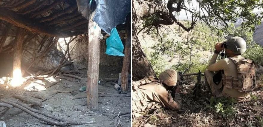 Terör örgütüne ağır darbe! Sığınak ve mağaralarda çok sayıda mühimmat ele geçirildi