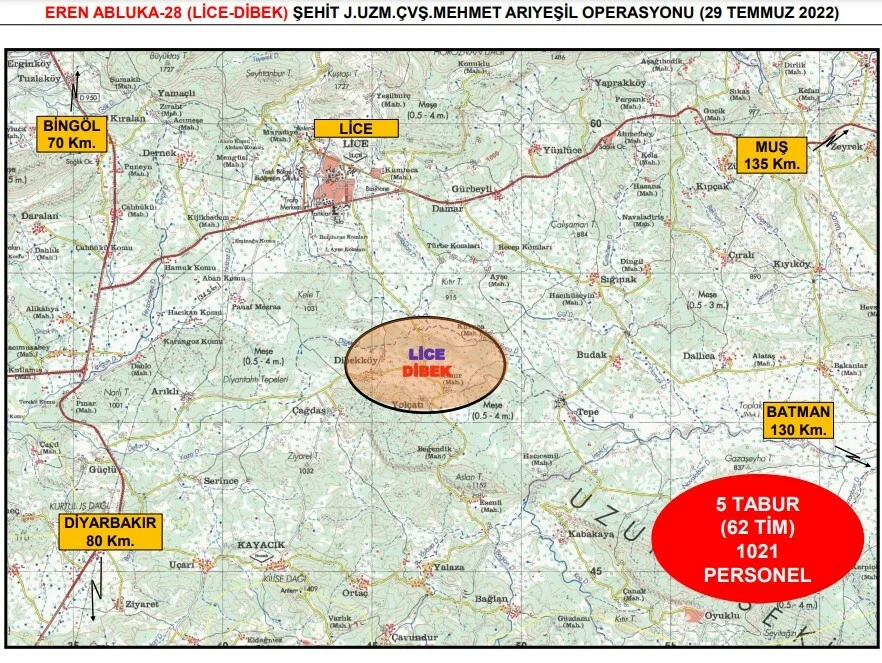 Son dakika! Diyarbakır'da Eren Abluka-28 operasyonu başlatıldı... 1021 personel katılıyor