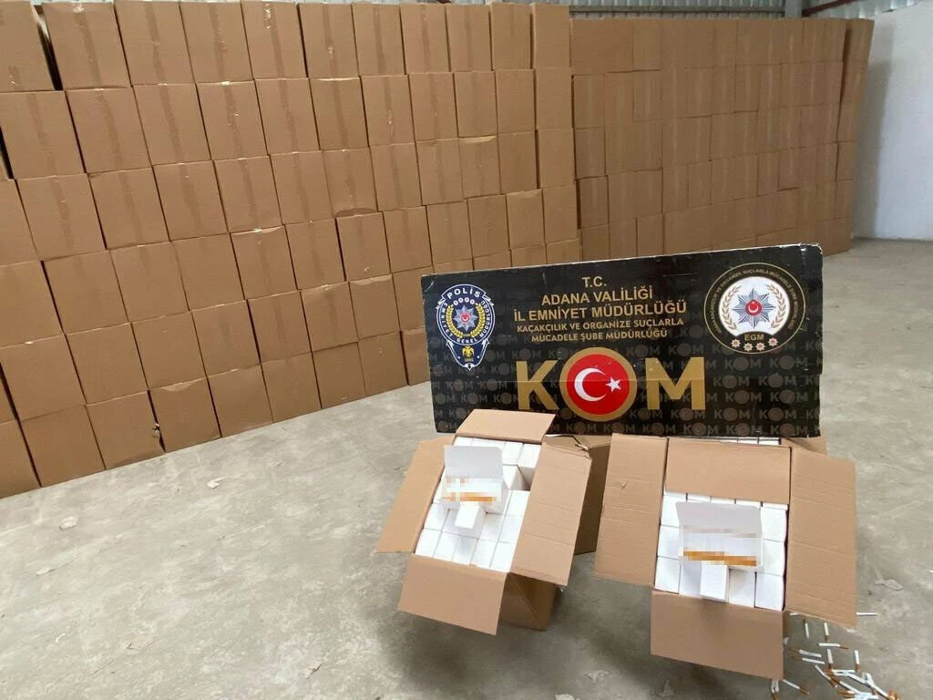 Son dakika! Bakan Soylu duyurdu: Adana'da 39 milyon makaron ele geçirildi