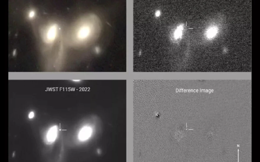 Bilim insanları bile şaşırdı: James Webb teleskobundan sürpriz görüntü! 3 milyar ışık yılındaki süpernovayı kaydetti