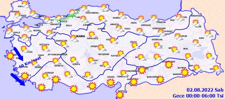 Meteoroloji bölge bölge uyardı! Bir gün üç mevsim: Sıcaklık, sağanak ve kuvvetli rüzgar