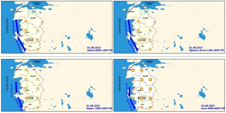 Meteoroloji bölge bölge uyardı! Bir gün üç mevsim: Sıcaklık, sağanak ve kuvvetli rüzgar