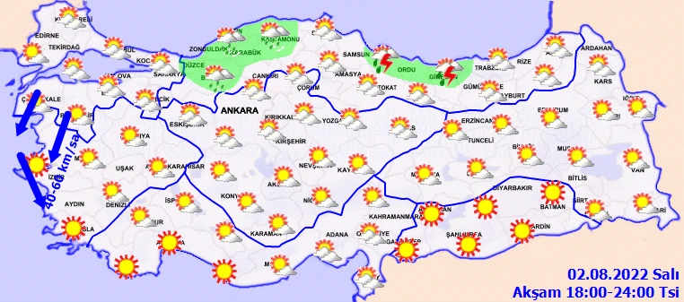 Meteoroloji'den uyarı! Güney ‘eyyam-ı bahur' sıcaklarına teslim, Ege ve Doğu'da kuvvetli rüzgar...