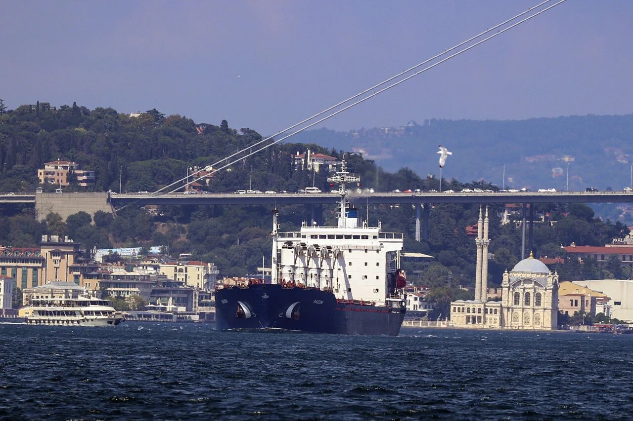 Dünyanın gözü İstanbul'da! Denetim bitti, tahıl yüklü ilk gemi Boğaz'ı geçti