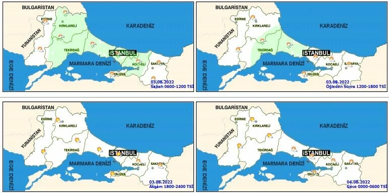 Çöl sıcakları devam ediyor! Üç bölgede sert rüzgar esecek: Doğu Karadeniz'de sağanak yağışa dikkat