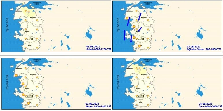 Çöl sıcakları devam ediyor! Üç bölgede sert rüzgar esecek: Doğu Karadeniz'de sağanak yağışa dikkat