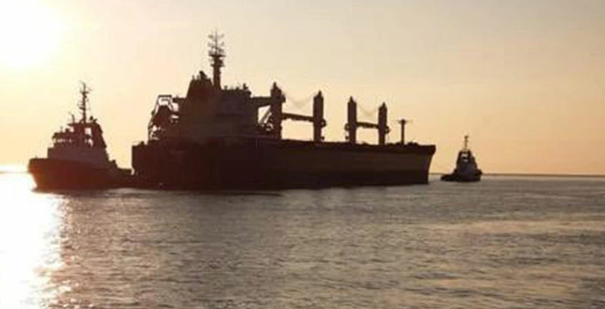 Son dakika: 58 bin ton mısır yüklü 3 tahıl gemisi Ukrayna limanından hareket etti