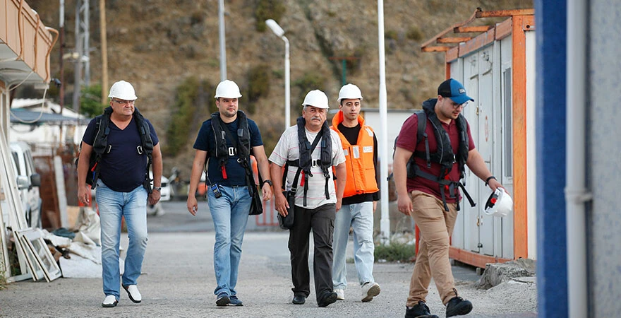 Ukrayna’ya giderek tahıl alacak olan 'Fulmar S' isimli gemide denetim bitti!