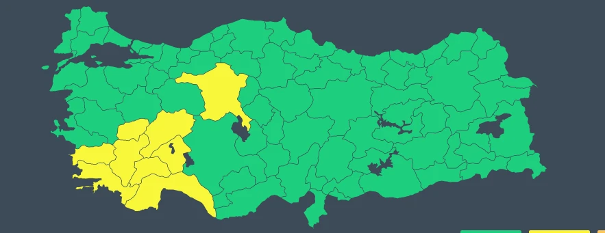 Meteoroloji'den birçok ile sarı kodlu uyarı: Şemsiye almadan dışarı çıkmayın, gök delinecek (7 Ağustos hava durumu)