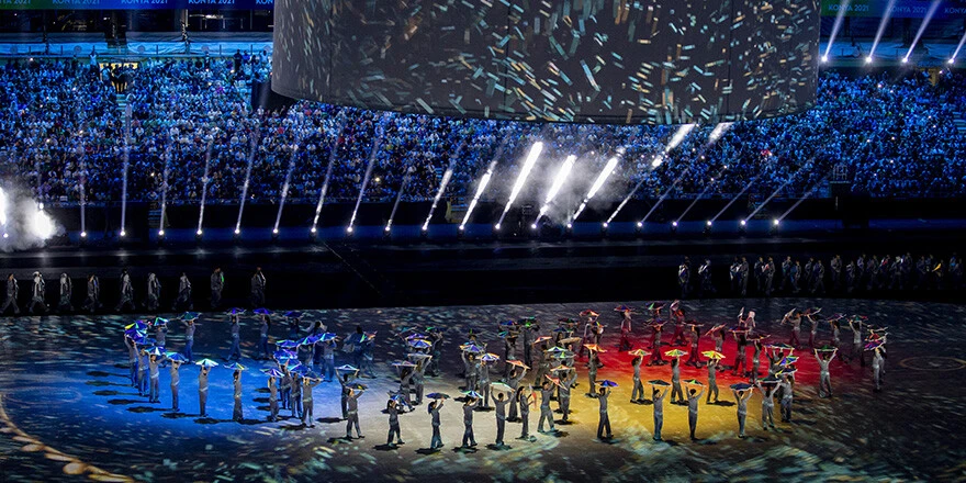 Konya'dan dünyaya kardeşlik mesajı: Erdoğan, 5. İslami Dayanışma Oyunları açılışını yaptı