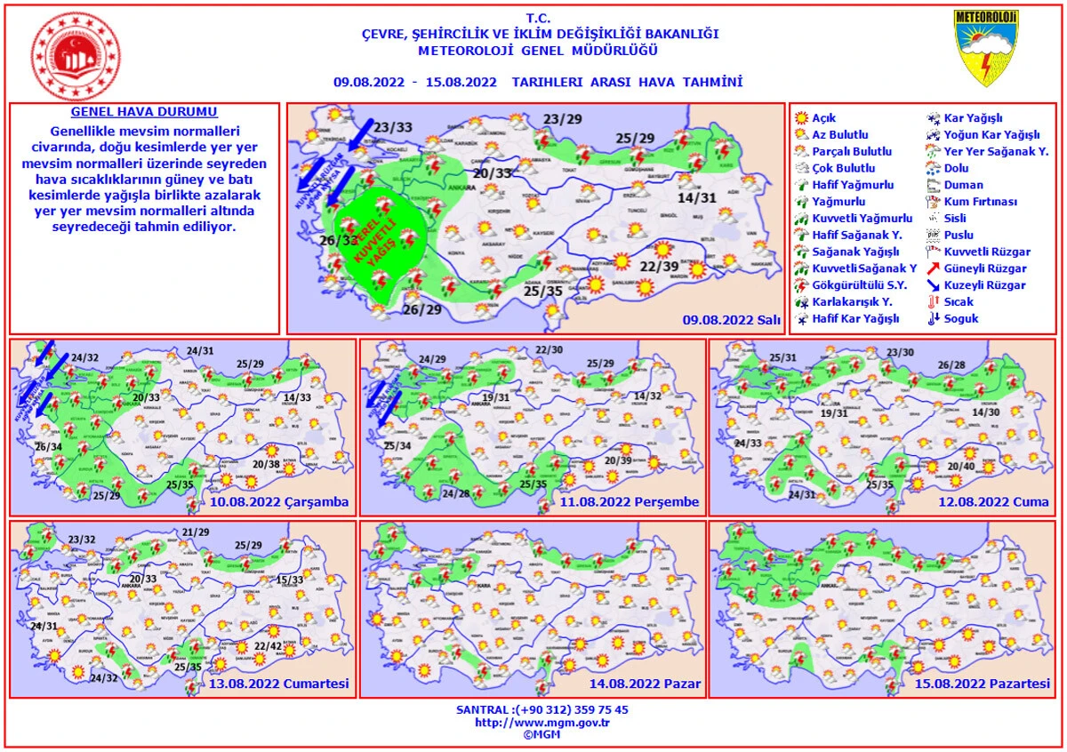 Son dakika: Meteoroloji'den gök gürültülü sağanak uyarısı